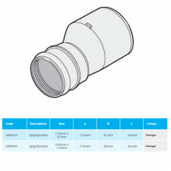 Marley Underground Solid Wall Level Invert Reducers